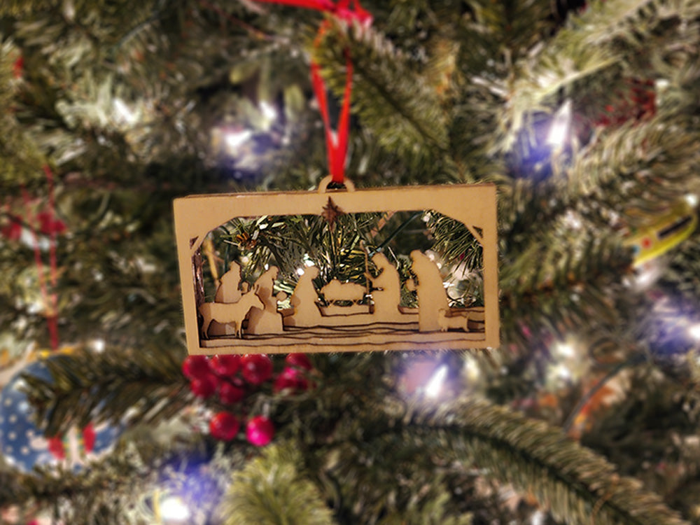 Nativity Christmas Ornament