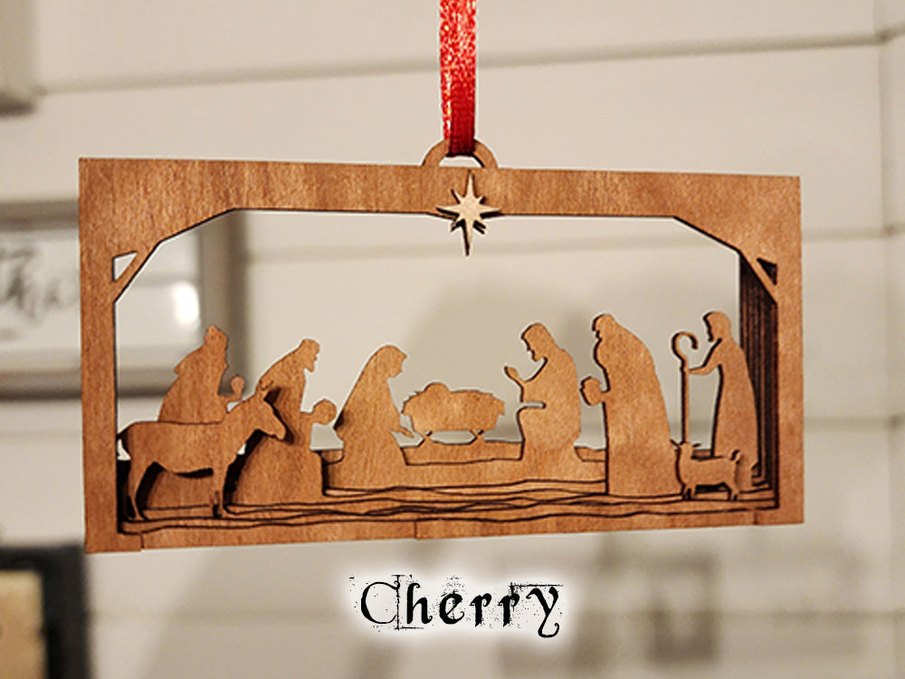 Nativity Christmas Ornament