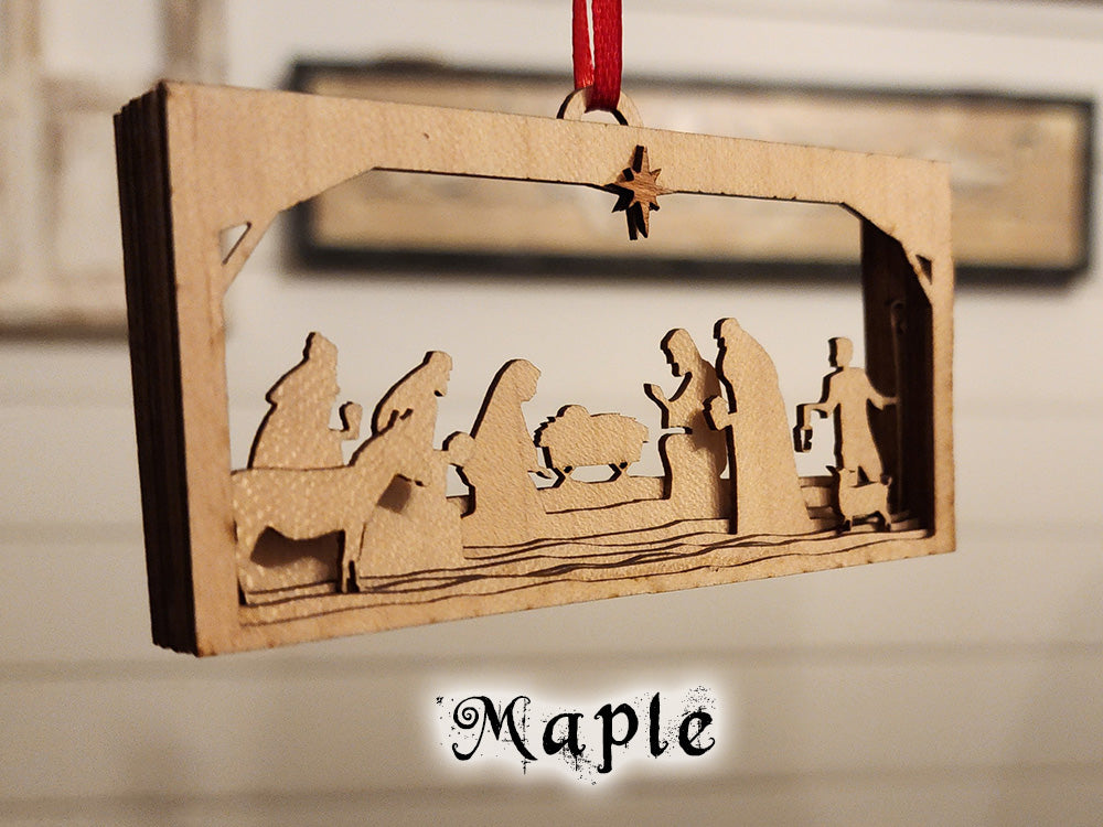 Nativity Christmas Ornament