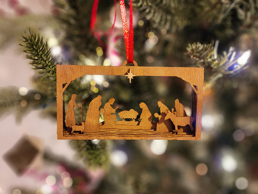 Nativity Christmas Ornament